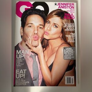 GQ Magazine - Jennifer Aniston & Paul Rudd, March 2012